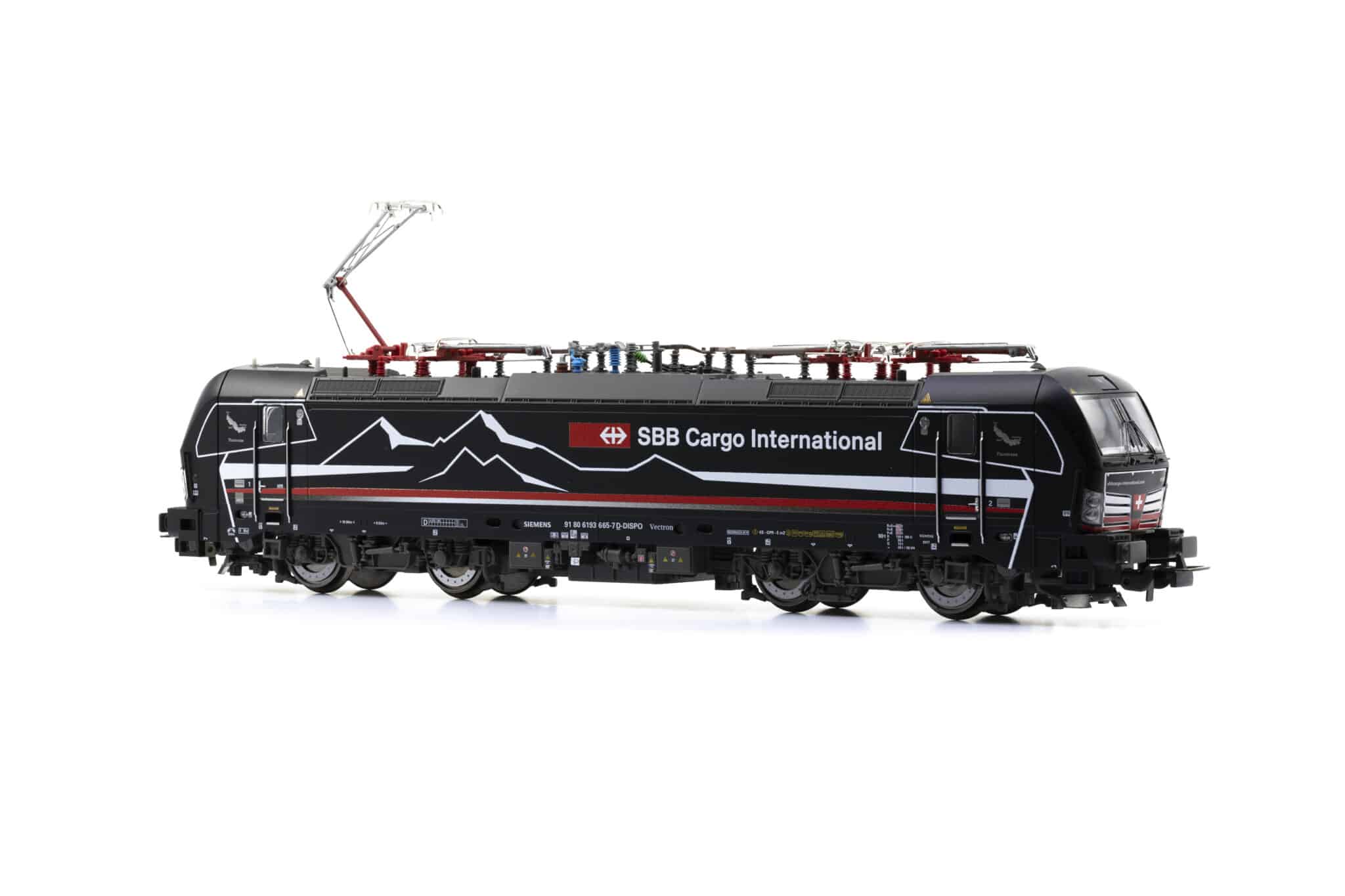 H0 PIKO 21612 – Locomotive électrique Vectron BR 193 665-7 « Thunersee » CFF Cargo International AC digitale sonore – photo 4