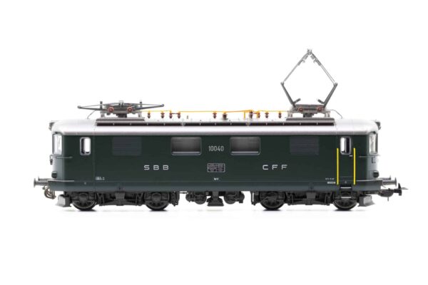 H0 PIKO 96888 – Locomotive électrique CFF Re 4/4 I 10040 verte avec plaques TEE et son – Époque III/IV – H0 (AC) – photo 1