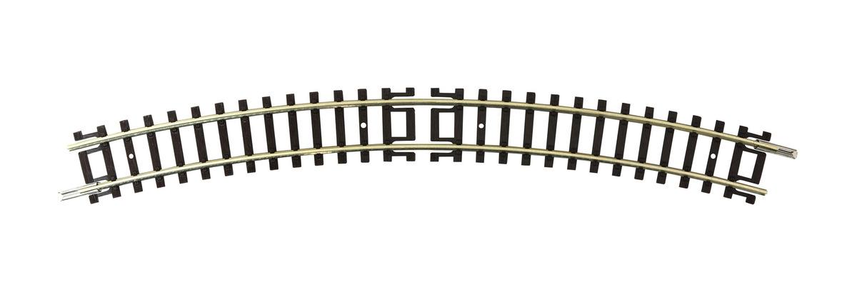 N Fleischmann 22224 – Rail courbe R3a 30° – Rayon 295,4 mm – Voie N sans ballast – photo 1