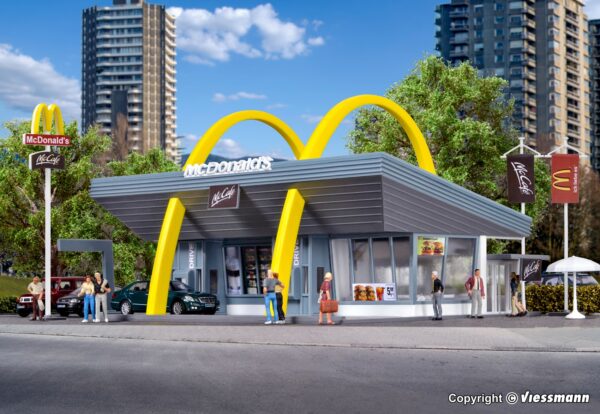 H0 Vollmer 43634 McDonald´s Schnellrestaura – photo 1