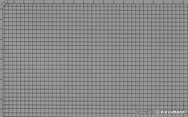 H0 Vollmer 46037 Gehwegplatte aus Karton,10 – photo 1