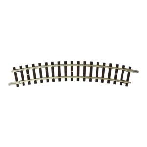 N Fleischmann 22233 – Rail courbe R2 24° – Rayon 228,2 mm – Voie N sans ballast – photo 1