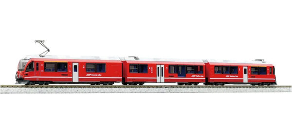 N Kato 10-1273 – Automotrice RhB Allegra ABe 8/12 n° 3506 Anna von Planta – photo 1