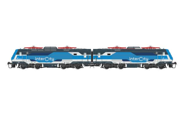 H0 Lima Expert HL2674 – FS Trenitalia 2-pièces Coffret E.464 new Intercity bleu/hellgrau Ép. VI bbeide motorisiert – photo 1