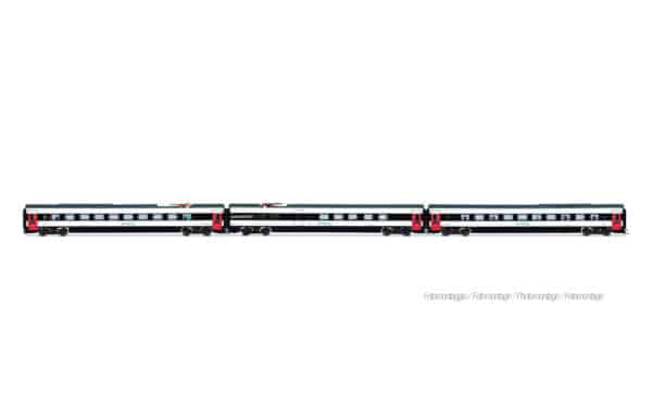 H0 Lima Expert HL4689 – CH-TI Coffret complémentaire A B WR zu HL 1682 en neuer EuroCity-Farbgebung Ép. VI DC – photo 1