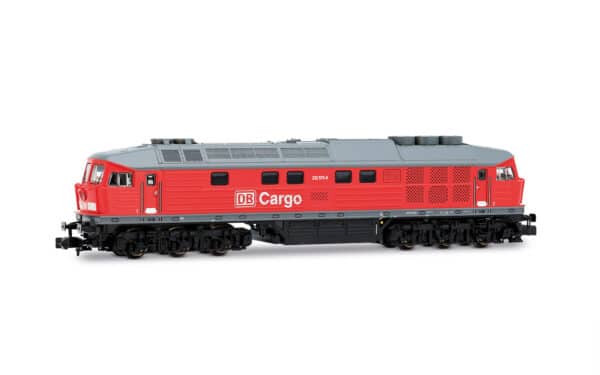 N Arnold HN2659 – Locomotive diesel-électrique DB Cargo 232 573-6, rouge signalisation, Ép. V-VI – photo 1