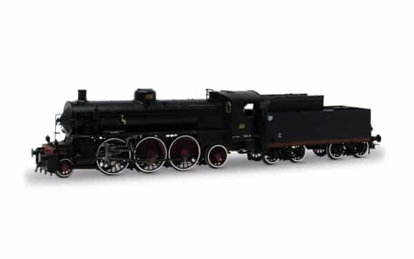 H0 Rivarossi HR2916S – FS locomotive à vapeur de taille tendre. 685 2ème série avec chaudière courte locomotive de musée Ep. V-VI avec décodeur sonore DCC – photo 1