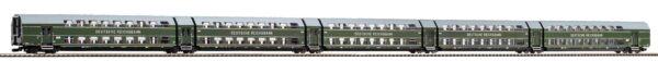 H0 PIKO 53124 – Train articulé DoSto DGBe 12 5 parties DR III – photo 1