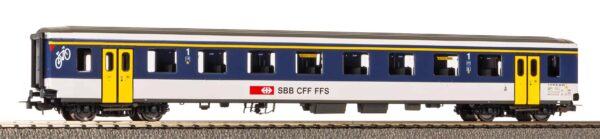 H0 PIKO 96098 - Voiture EW I 1re classe 045-1 CFF livrée NPZ - Époque V – photo 1