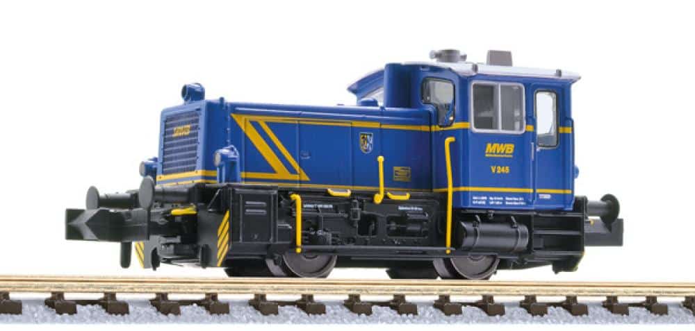 N Liliput L162608 – Locomotive de manœuvre diesel V 245 du Mittelweserbahn époq – photo 1