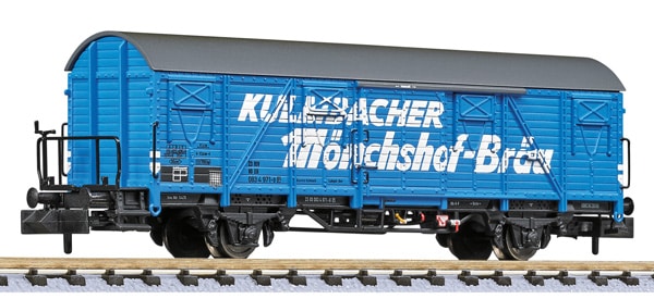 N Liliput L265040 – Wagon à bière 'Kulmbacher Mönchshof-Bräu' époque IV patin – photo 1