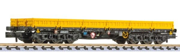 N Liliput L265691 – Wagon plat pour poids lourds Samms-u de la DGT époque V - V – photo 1
