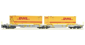 N Fleischmann 6660069 – Wagon articulé à double poche T2000, AAE – photo 1