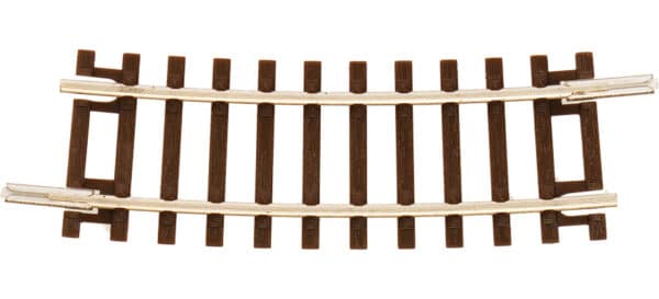 TT Roco 4080210 – Rail courbe R2, 365 mm, 10°, pour voie à 2 rails DC – photo 1