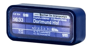 N Afficheur de destination des trains moderne avec éclairage LED – photo 1