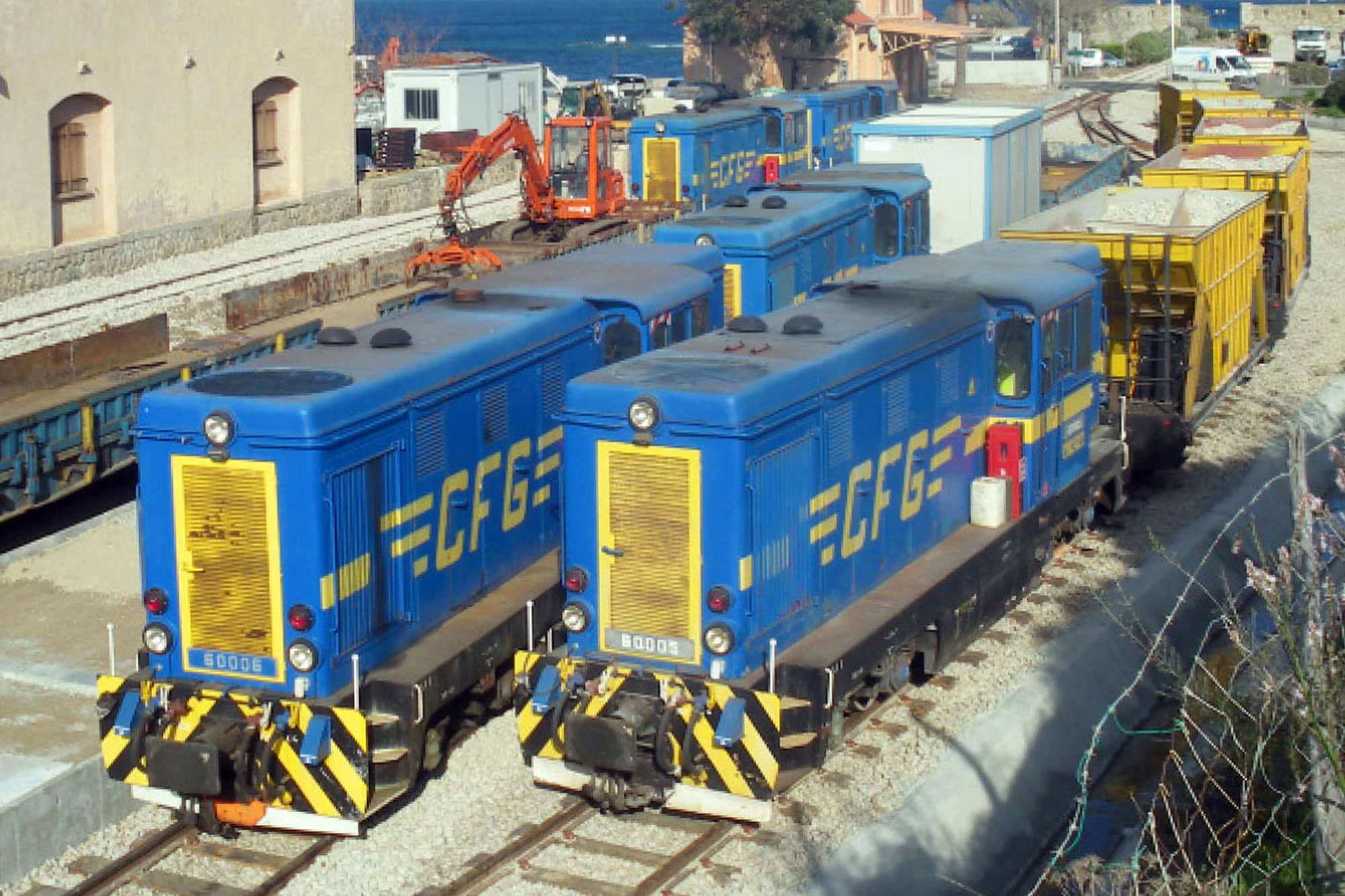 H0m Bemo 1220929 – Locomotive diesel CFG 60009 bleue (F-Corse)